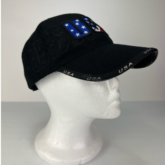 USA AMERICAN FLAG Embroidered Cap Adjustable Baseball Hats Olympics Patriotic - Picture 2 of 6